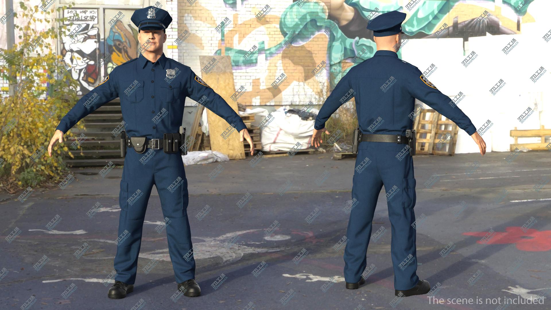 images/goods_img/20210319/NYPD Police Officer T-Pose Fur 3D model/2.jpg